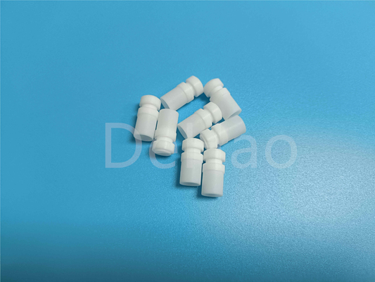 High Precision PTFE Insulators CNC Machined Parts Coax RF Coaxial Connectors