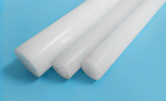 Custom High Temperature PTFE Solid Extruded Rods Bar 1&quot; Diameter