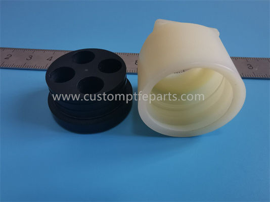 OEM CNC Machining Plastic Parts ABS Insulator For Connectors