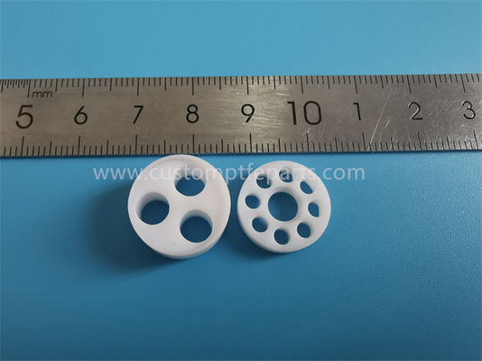 RF Connector PTFE Machined Parts Virgin PTFE Gasket Radiation Resistant
