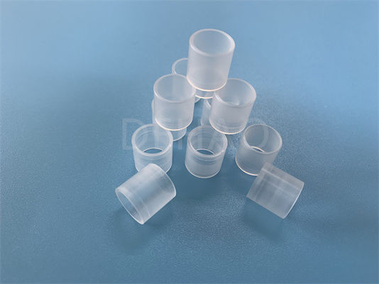 Clear CNC Machining Plastic Parts Microwave Antennae Coaxial Cable Connectors