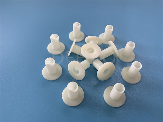 Machinery POM Acetal Copolymer , White Plastic Screw Nut