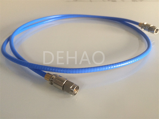 PTFE Cable Assemblies Insulator For 2.92 RF Coaxial Connector Stainless Steel