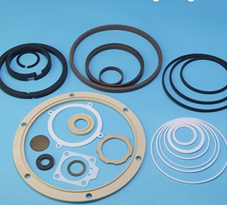 Custom PTFE PTFE Valve Seal PTFE Retaining Lip Seal Ring