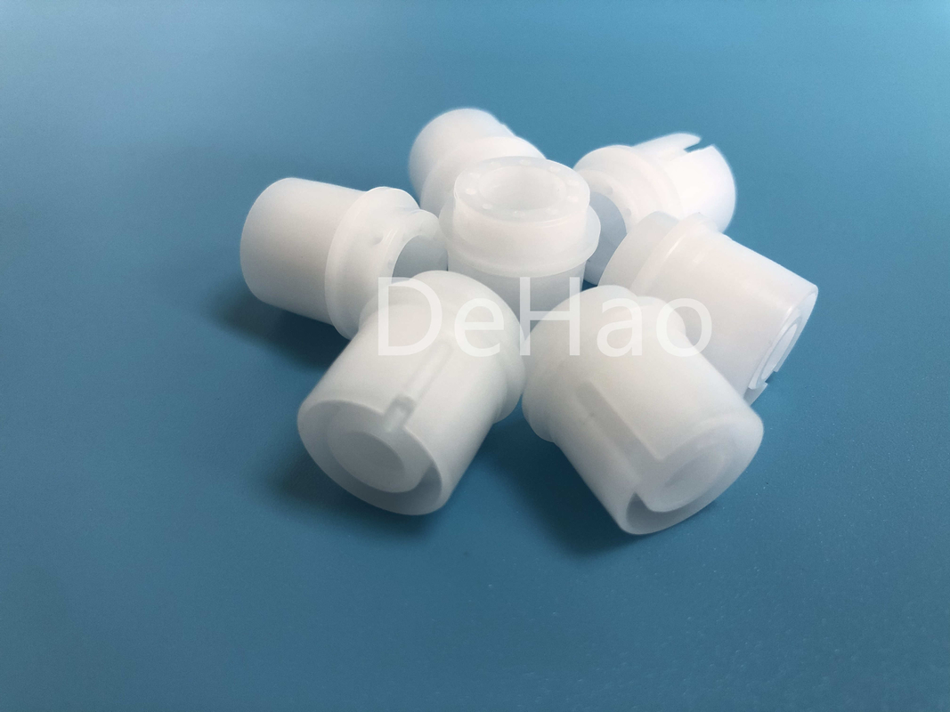 CNC Parts RF Microwaves Pom Connector With Excellent Solvent Rigidity
