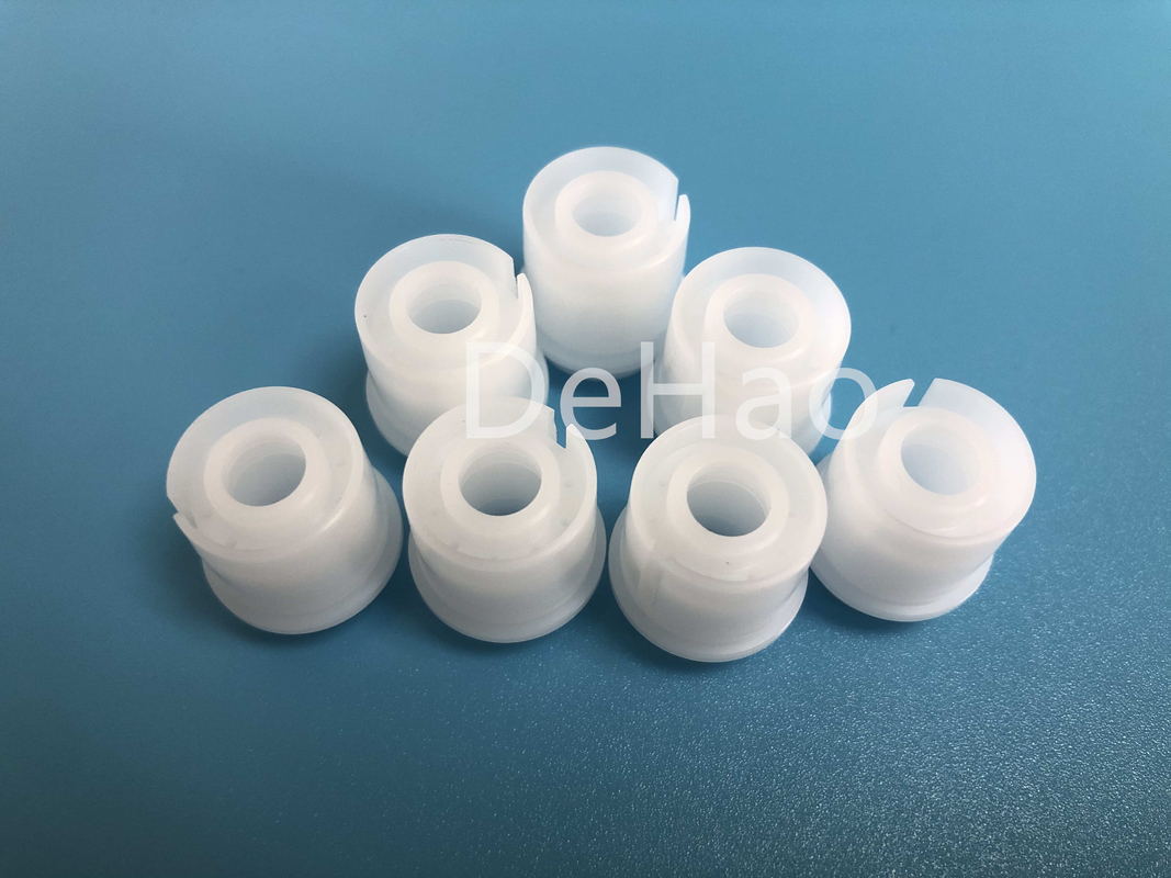 CNC Parts RF Microwaves Pom Connector With Excellent Solvent Rigidity