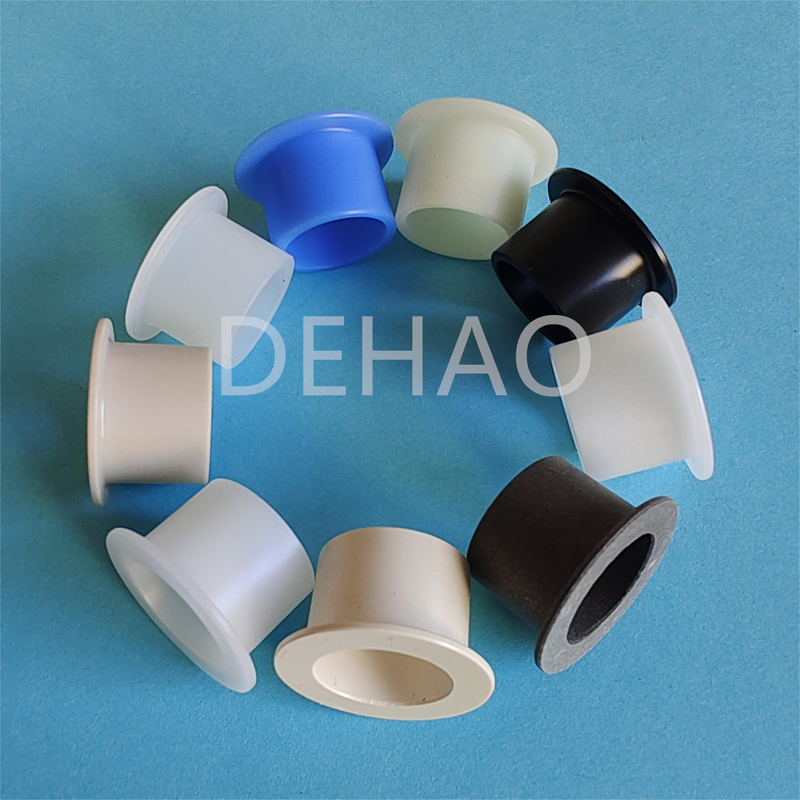 Non Metallic PEEK Nut Gasket For Seft Lubricant Plastic Bearing Shaft Sleeve