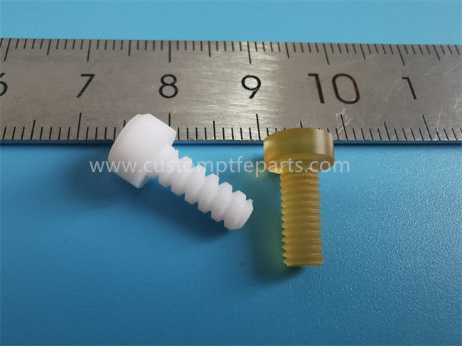 2mm CNC Machining Plastic Parts PAI Torlon 4203 Screw High Temperature Resistance