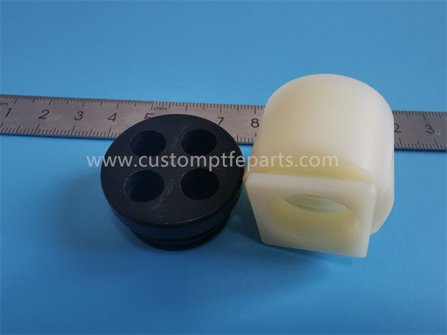 OEM CNC Machining Plastic Parts ABS Insulator For Connectors