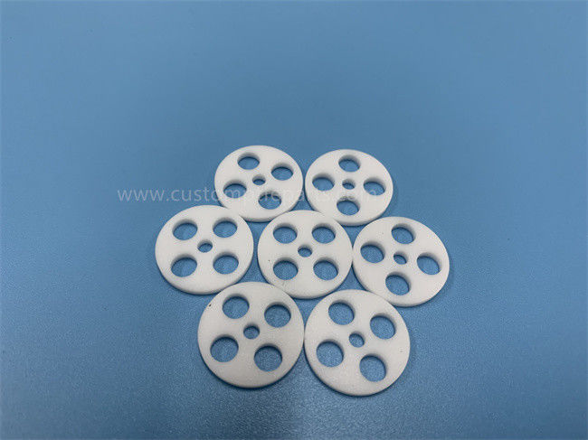 Custom CNC Machining Plastic Parts PTFE porous insulator  Insulators