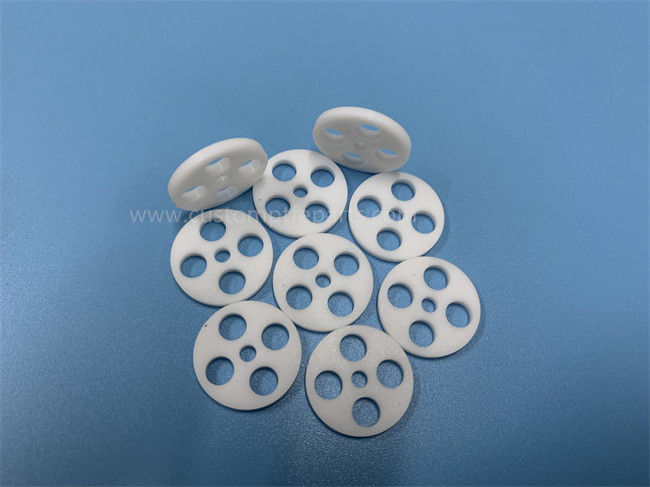 Custom CNC Machining Plastic Parts PTFE porous insulator  Insulators