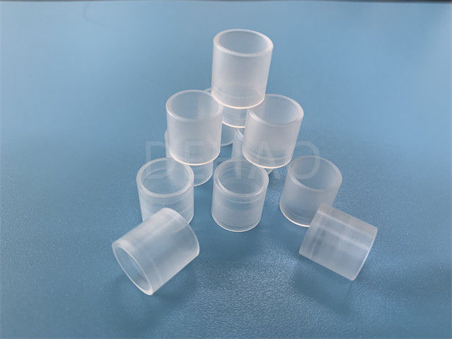 Clear CNC Machining Plastic Parts Microwave Antennae Coaxial Cable Connectors