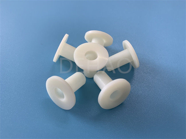 Machinery POM Acetal Copolymer , White Plastic Screw Nut