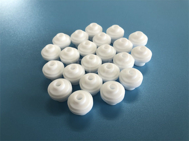 Custom PTFE Machined Parts PTFE Insulator Superior Dielectric Properties