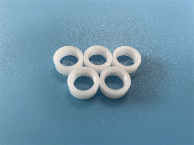 Machinery POM Acetal Copolymer , White Plastic Screw Nut