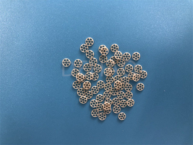 Burr Free PEEK Machined Parts Plastic Connector High Temperature Resistance