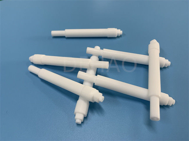 Pure PTFE Machined Parts , High Voltage PTFE Tube Connector