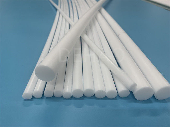 Electronic Industrial Custom PTFE Parts , Round PTFE Extruded Tubing