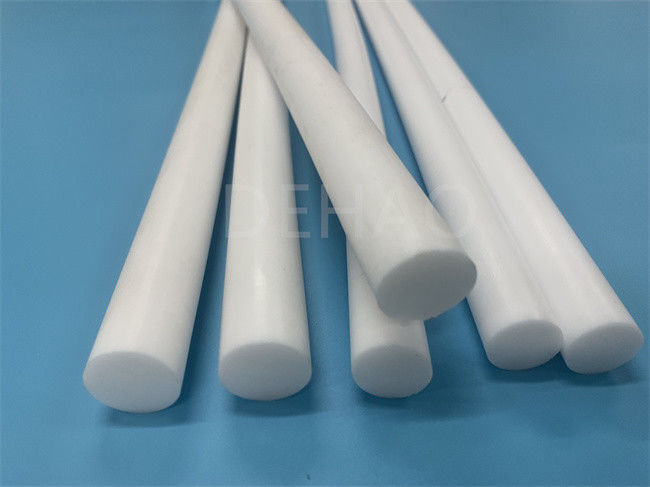 100mm PTFE Extruded Rod , Stress Released PTFE Round Bar