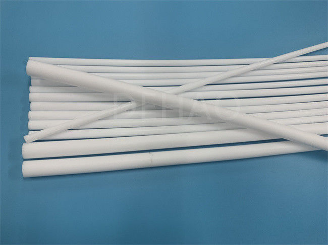 White PTFE PTFE Rod Chemical Resistance Superior Lubricity