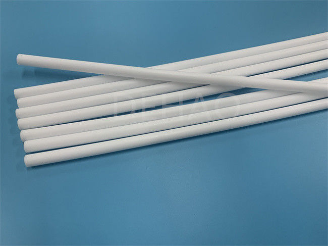 Electronic Industrial Custom PTFE Parts , Round PTFE Extruded Tubing