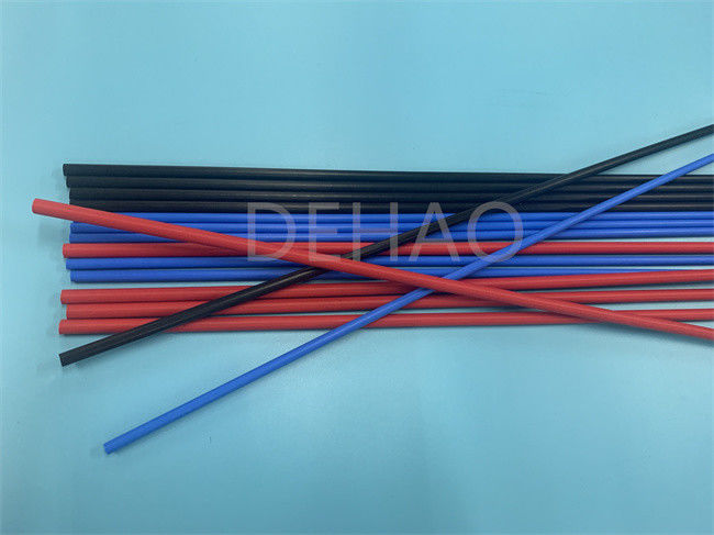 Medical Industrial PTFE Extruded Rod , High Tamperature Resistant Black PTFE Rod