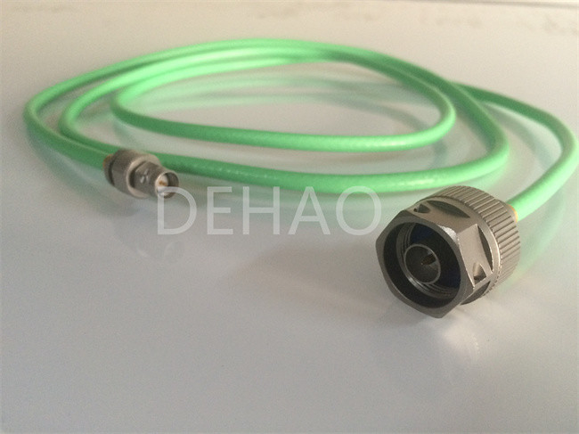 PTFE Cable Assemblies Insulator For 2.92 RF Coaxial Connector Stainless Steel