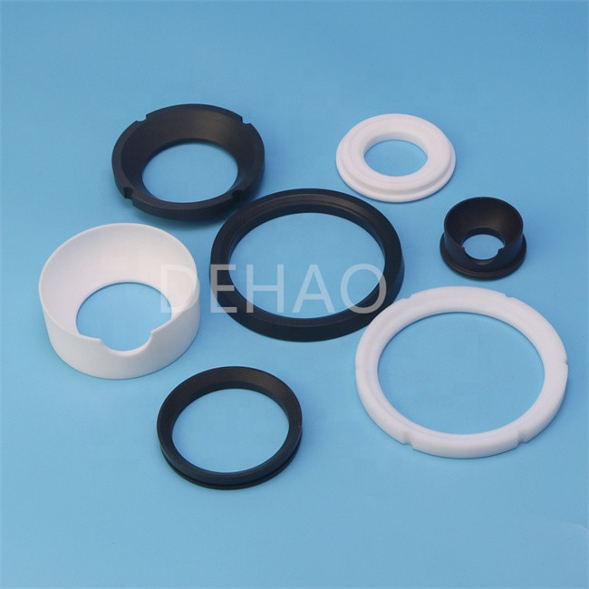 Custom PTFE PTFE Valve Seal PTFE Retaining Lip Seal Ring