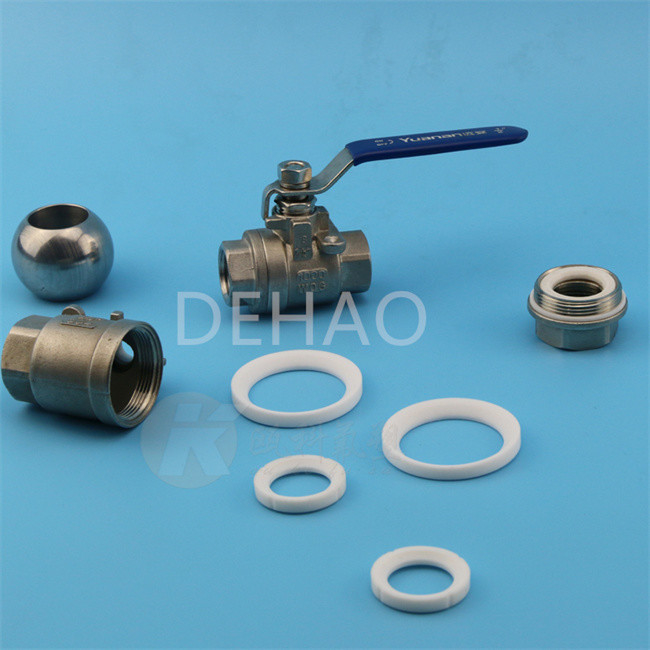 Custom PTFE PTFE Valve Seal PTFE Retaining Lip Seal Ring