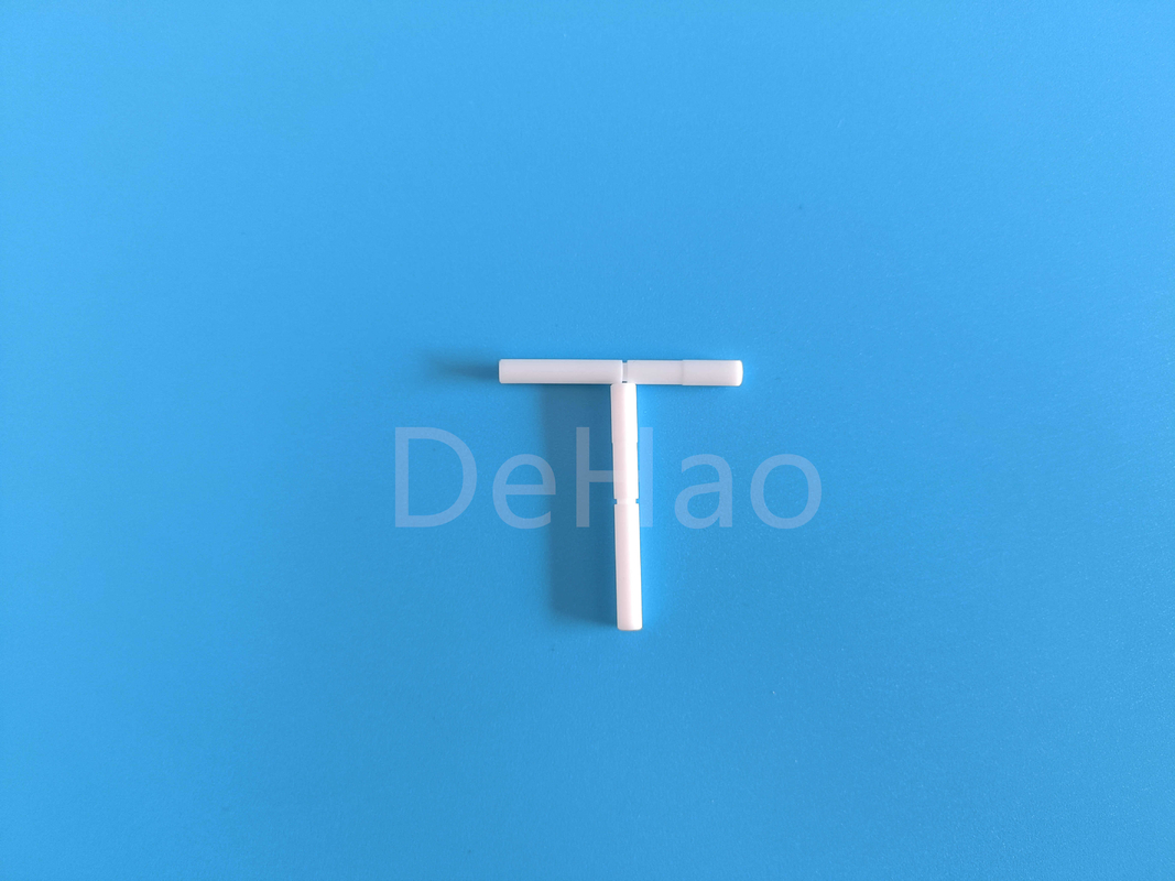 CNC Machining Pure PTFE Gaskets Seals ASTM D1710 For 5G Connector